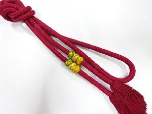 正絹　撚り房　手組帯締め